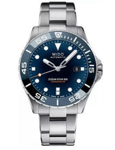 Carica l'immagine nel visualizzatore di Gallery, MidoOcean Star 600 Chronometer Automatic Blue Dial M026.608.11.041.01