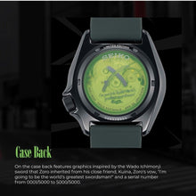 Load image into Gallery viewer, Seiko 5 Sports SRPH67K1 ONE PIECE ZORO LIMITED EDITION SRPH67