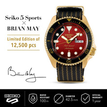 Load image into Gallery viewer, Seiko SRPH80 SRPH80K1 BRIAN MAY Limited Edition of 12,500 pieces
