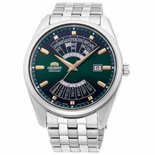 Laden Sie das Bild in den Galerie-Viewer, Orient RA-BA0002E Multi Year Calendar Automatic Green Dial Stainless