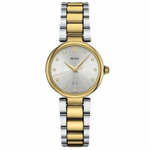 Laden Sie das Bild in den Galerie-Viewer, Mido Lady M022.210.22.036.09 Baroncelli Quartz Silver Dial Two-Tone