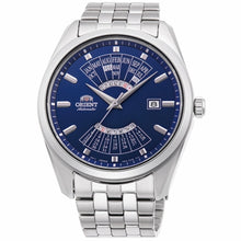 Laden Sie das Bild in den Galerie-Viewer, Orient RA-BA0003L Multi Year Calendar Automatic Blue Dial Stainless