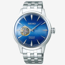 画像をギャラリービューアに読み込む, Seiko Presage SSA439J1 Cocktail Time 'Blue Acapulco' Open Heart SSA439