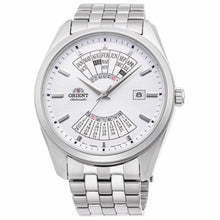 Laden Sie das Bild in den Galerie-Viewer, Orient RA-BA0004S Multi Year Calendar Automatic White Dial Stainless
