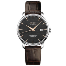 Laden Sie das Bild in den Galerie-Viewer, Mido M027.408.16.061.00 Baroncelli Chronometer Automatic Brown Leather
