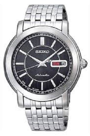Seiko SKZ289J1 Automatic Silver Black