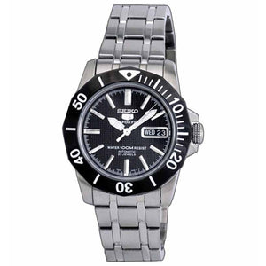 Seiko 5 SNZF77 Silver Black White