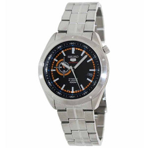 Seiko 5 SSA067K1 Silver Black Orange