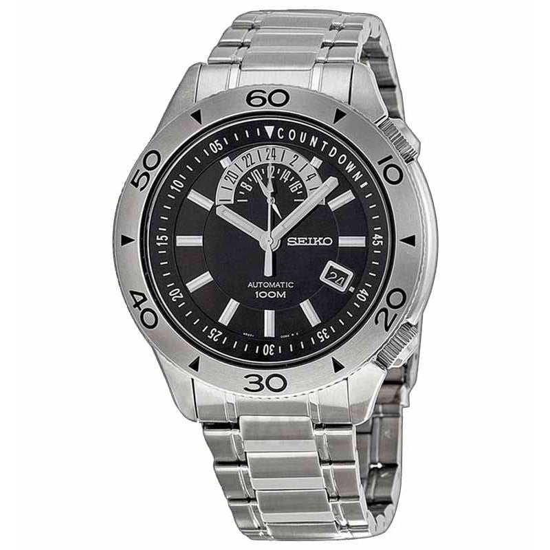 Seiko SSA181K1 Automatic Full Silver Black