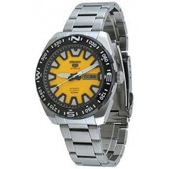 Seiko SRP745K1 Sports Silver Black Yellow