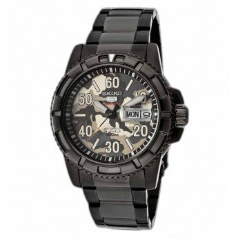 Seiko 5 SRP225K1 Sports Full Black Grey