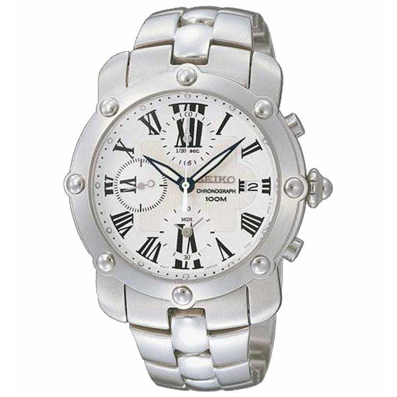 Seiko SNDZ97P1 Chronograph Full Silver