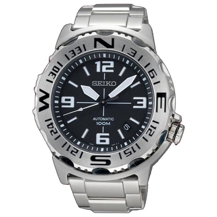 Seiko Superior SRP441K1 Automatic Silver Black Men's Watch