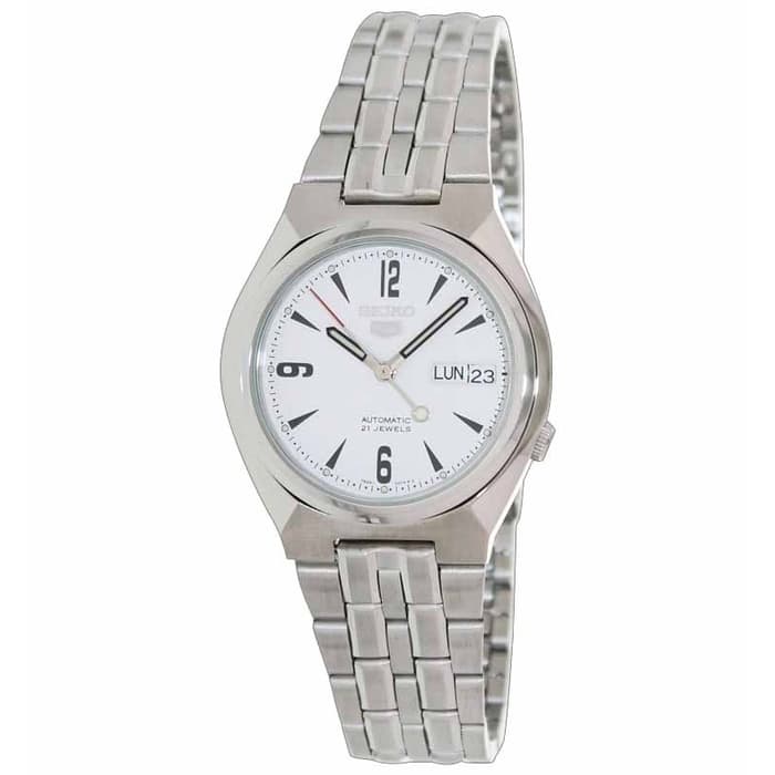 Seiko 5 SNK325K1 Full Silver White Men's Watch