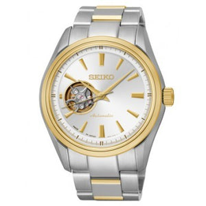Seiko SSA258J1 Presage Automatic Silver Gold