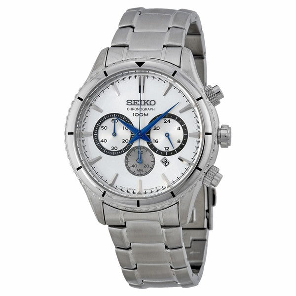 Jam Tangan Seiko SRW033P1 Chronograph Full Silver