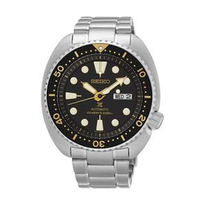 Seiko Prospex SRP775K1 Turtle Silver Gold Men's Watch