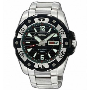 Seiko SKZ271K1 Automatic Silver Black