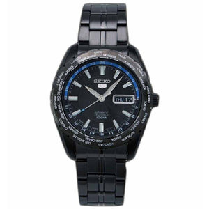 Seiko 5 SNZG57 Full Black Blue