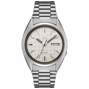 Seiko 5 SNXF05K1 Full Silver White