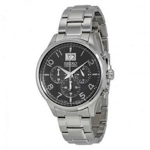 Jam Tangan Seiko SPC153P1 Chronograph Silver Black
