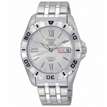Seiko 5 SNZH79 Full Silver