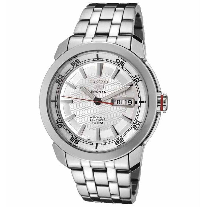 Seiko 5 Sports SNZH61 Full Silver Men's Watch