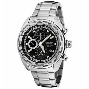 Seiko SPL031P1 Chronograph Silver Black