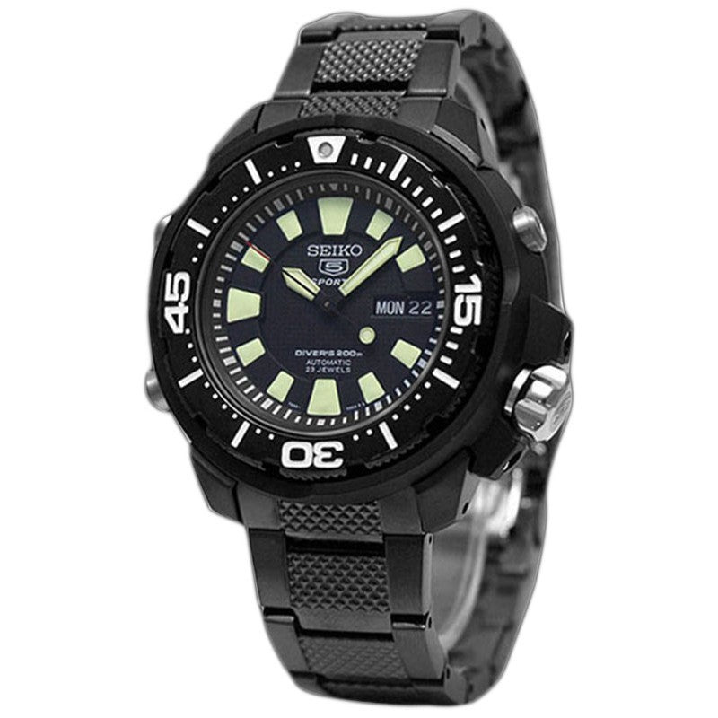 Seiko 5 SKZ255K1 Divers Full Black