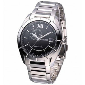 Seiko Automatic SSA011J1 Silver Black Men's Watch