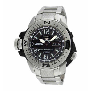Seiko 5 SKZ225K1 Diver 200M Silver Black