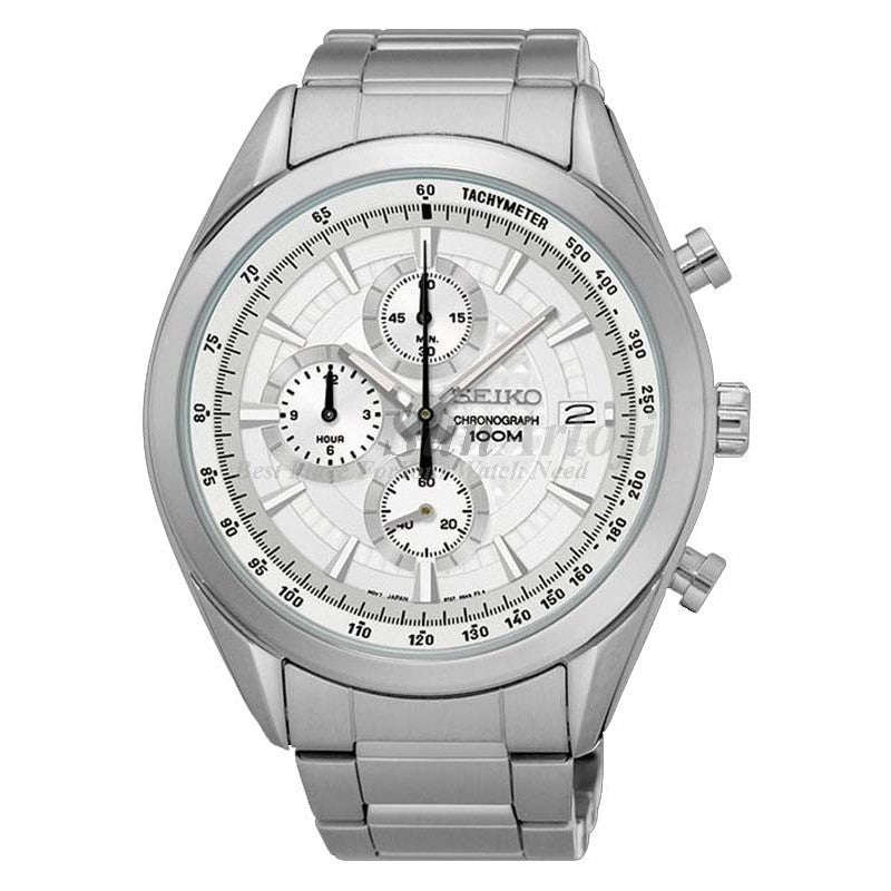 Jam Tangan Seiko SSB173P1 Chronograph Full Silver