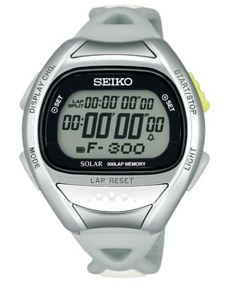 Seiko Prospex SBEF003 Prospex Super Runners Solar Silver Men's Watch