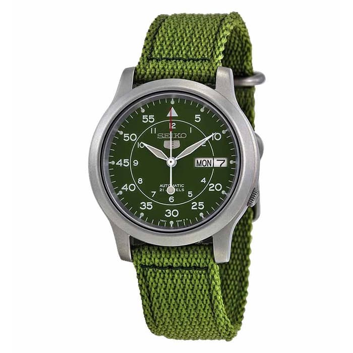 Seiko 5 SNK805K2 Green Silver Men's Watch
