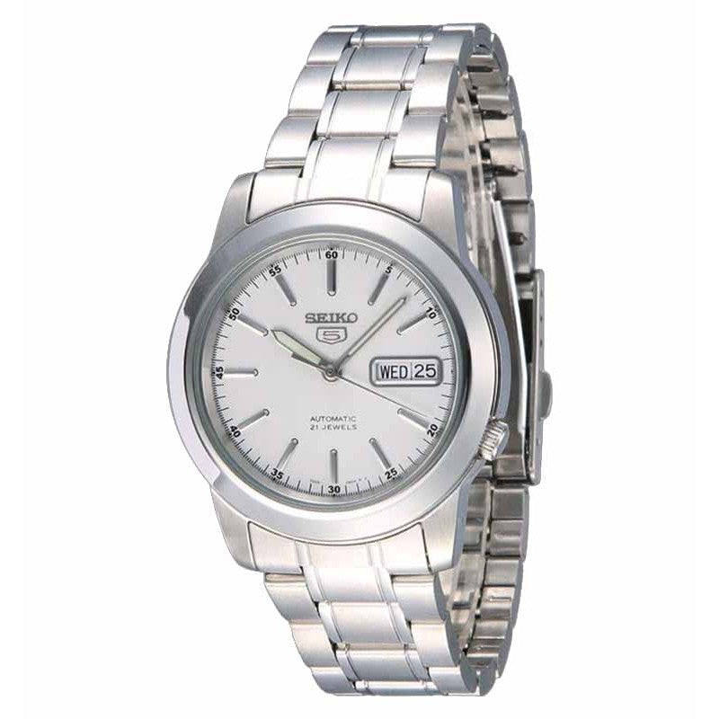 Seiko 5 SNKE49K1 Full Silver