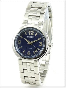 Seiko Automatic SNH021 Men Blue Dial Stainless Steel Watch