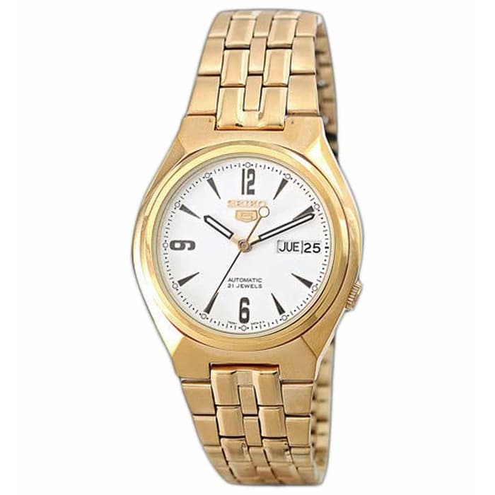 Seiko 5 SNK332K1 Full Gold White Men's Watch