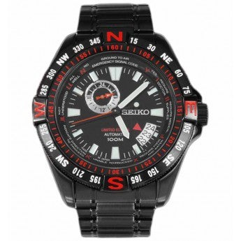 Seiko SSA113K1 Automatic Limited Edition Black Red