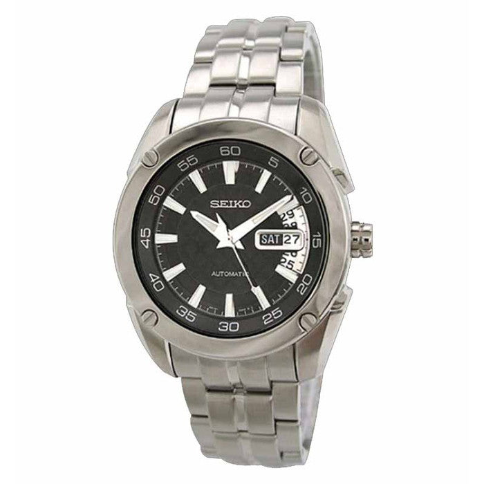 Seiko Classic SRP003 Automatic Silver Black Men's Watch