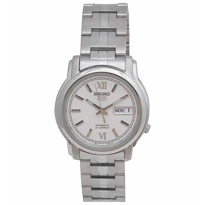 Seiko 5 Sports SNKK77K1 Full Silver Men's Watch