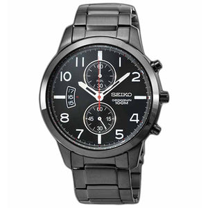 Jam Tangan Seiko SNN279P1 Chronograph Full Black