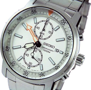 Seiko SNN221P1 Chronograph Full Silver