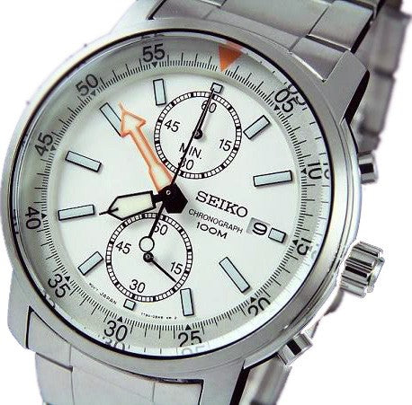 Seiko SNN221P1 Chronograph Full Silver