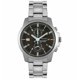 Jam Tangan Seiko SNN163P1 Chronograph SNN163 Silver Black