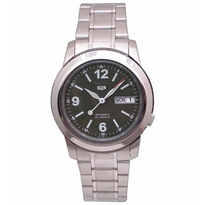 Seiko 5 Sports SNKE59K1 Full Silver Green Men's Watch
