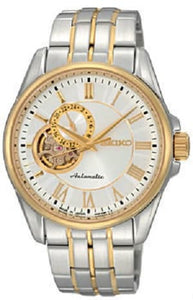 Seiko Presage SSA032J1 Automatic Silver Gold Men's Watch