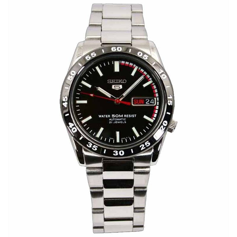 Seiko 5 SNKE09K1 Silver Black Red
