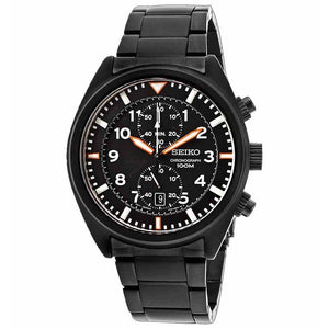Seiko SNN237K1 Chronograph Full Black