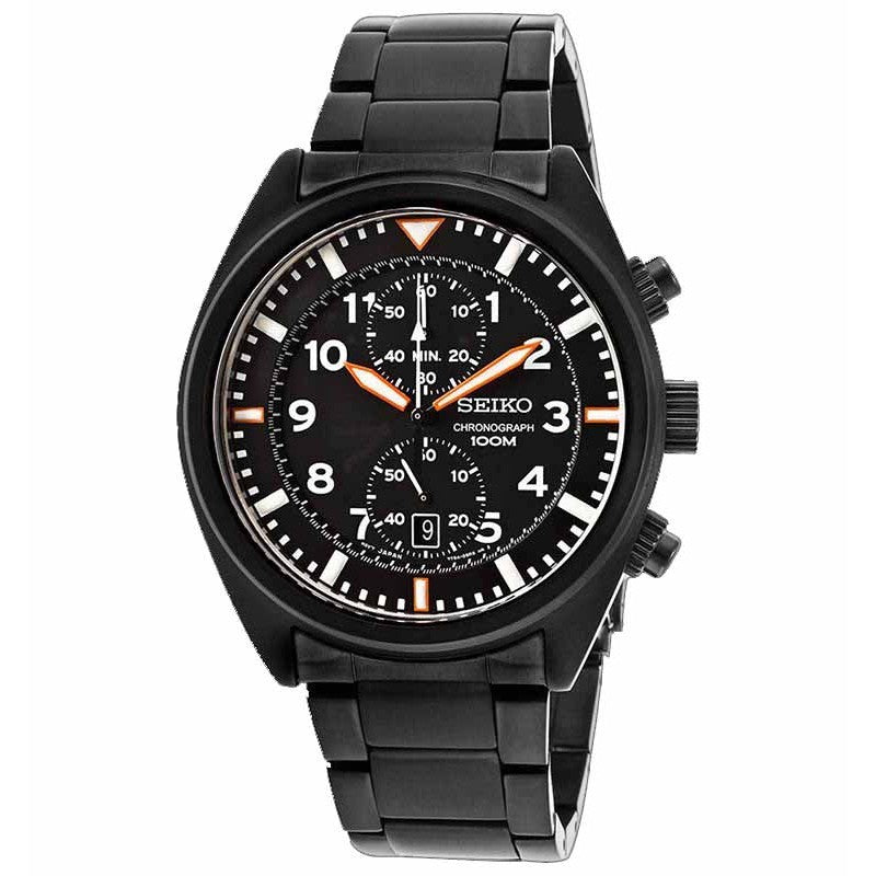 Seiko SNN237K1 Chronograph Full Black
