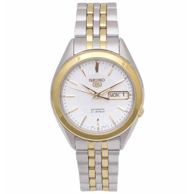 Seiko 5 SNKL24K1 Silver Gold